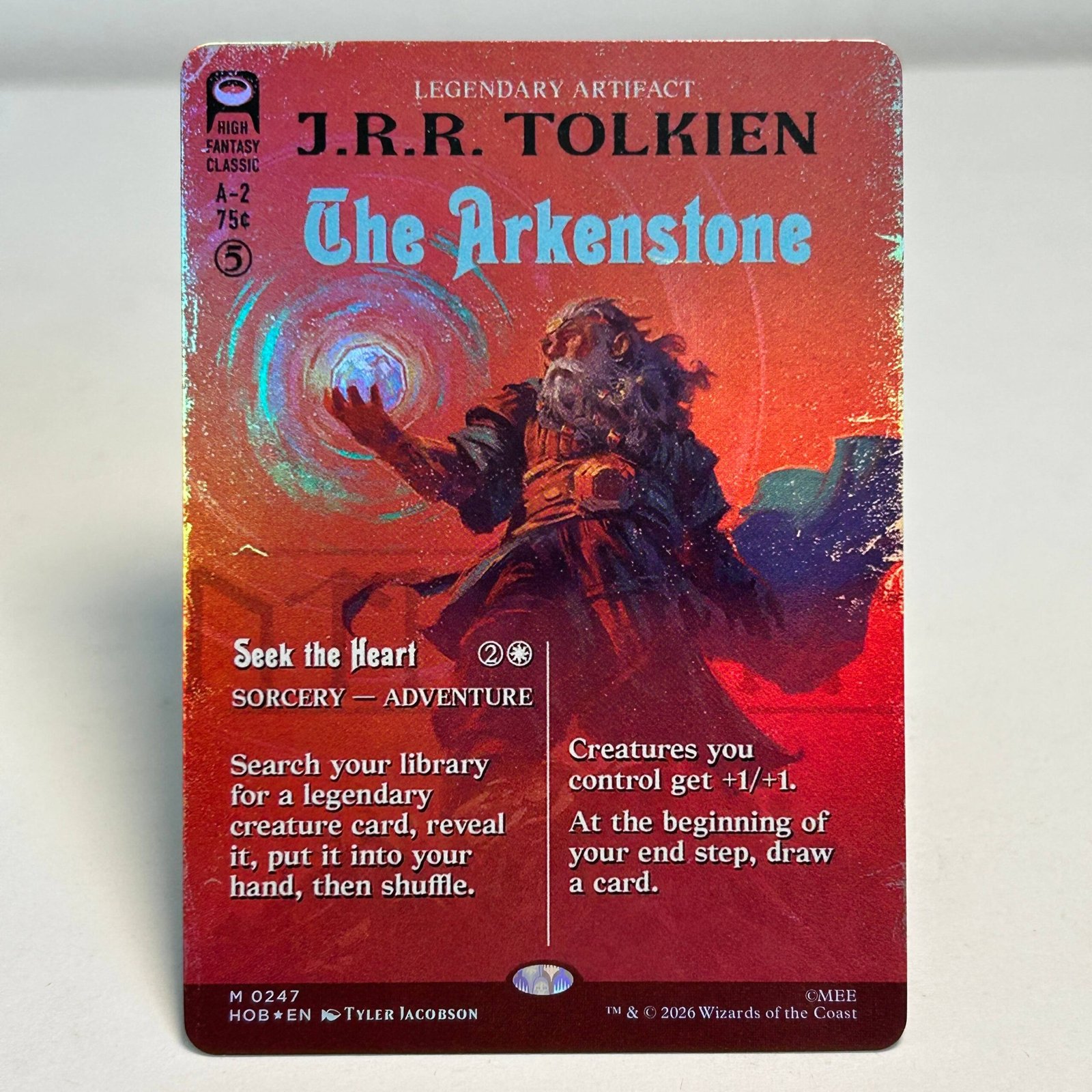 The Arkenstone HOB #247 foil The Arkenstone HOB #247 foil - Image 1