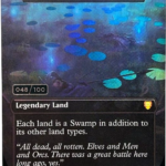 The Dead Marshes LTC #405(raised sliver foil)(048)