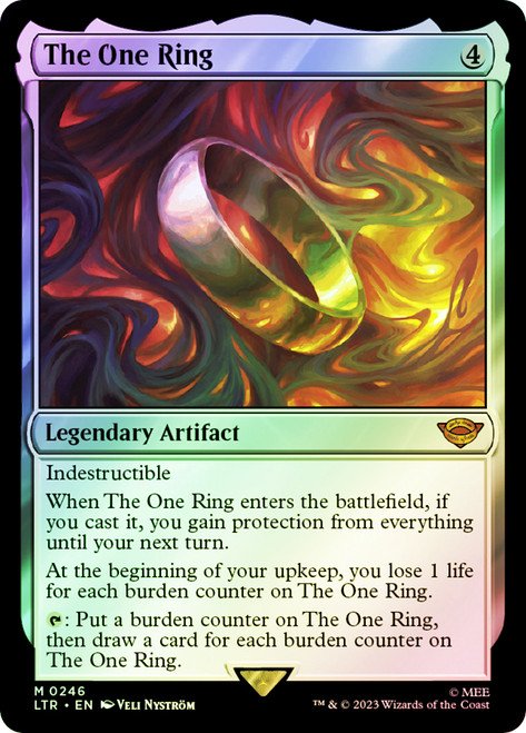 The One Ring #246 foil The One Ring #246 foil - Image 1