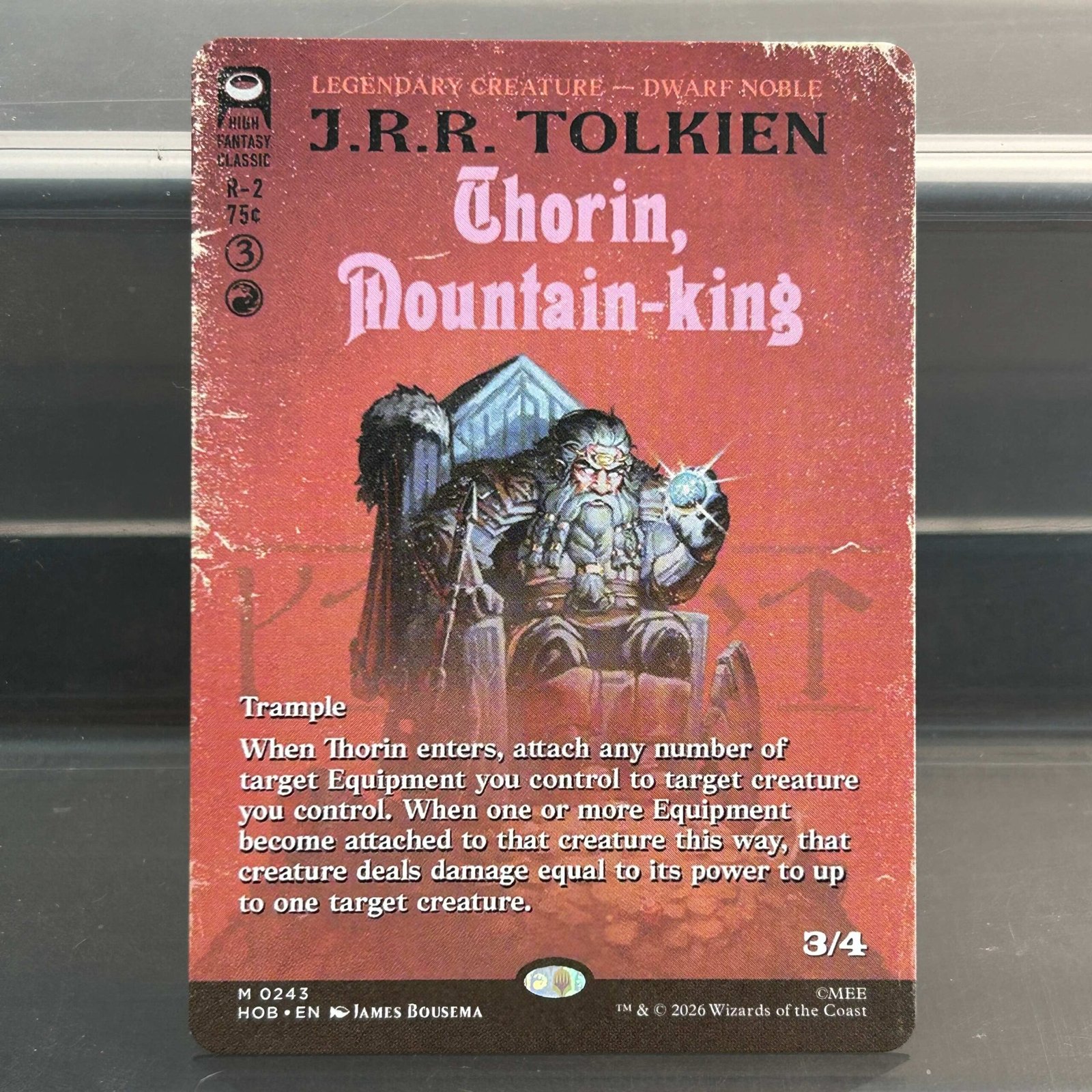 Thorin, Mountain-king HOB #243 Thorin, Mountain-king HOB #243 - Image 1