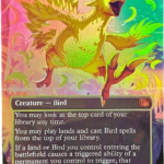 Traveling Chocobo #551a Neonink foil