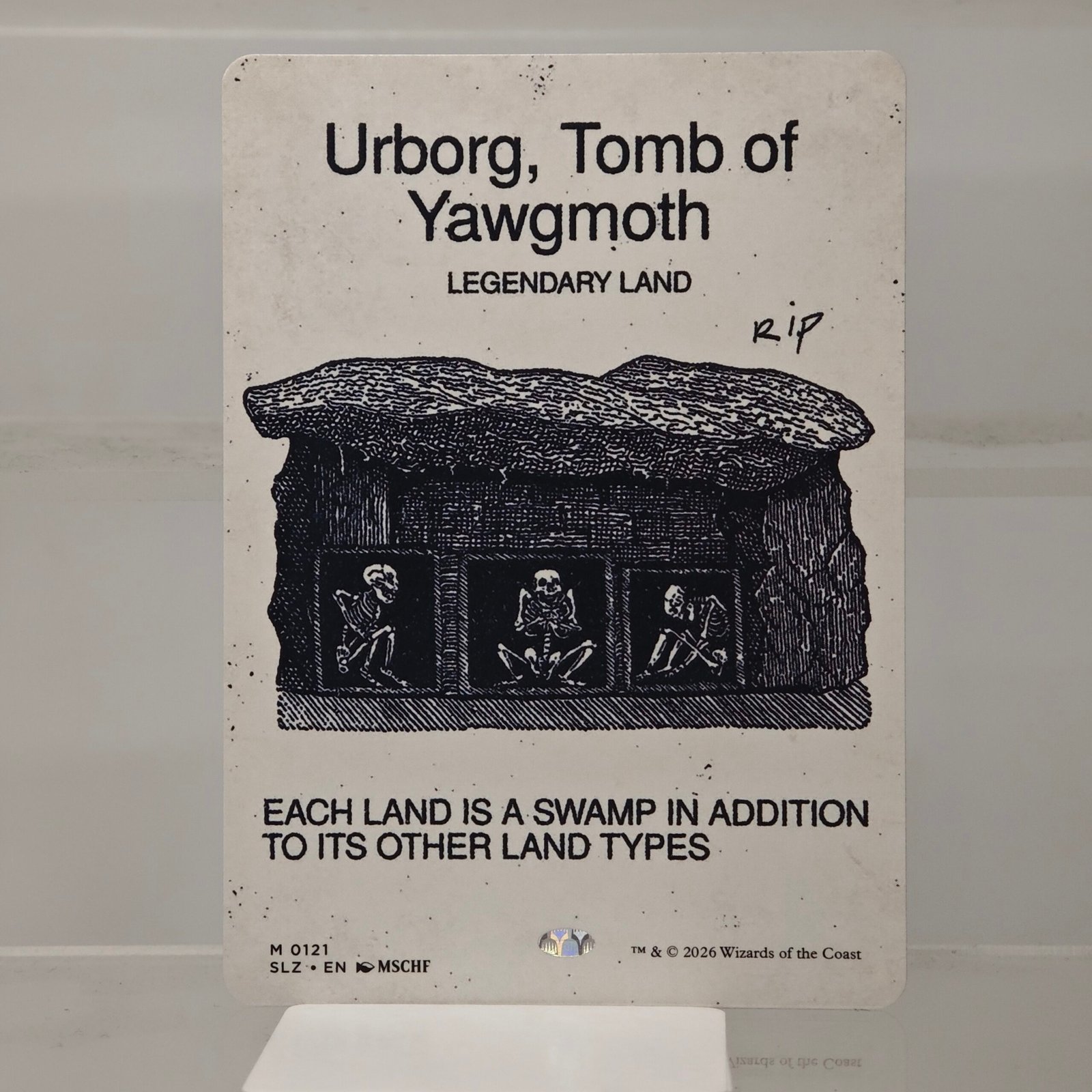 Urborg, Tomb of Yawgmoth SLZ #121 Urborg, Tomb of Yawgmoth SLZ #121 - Image 1