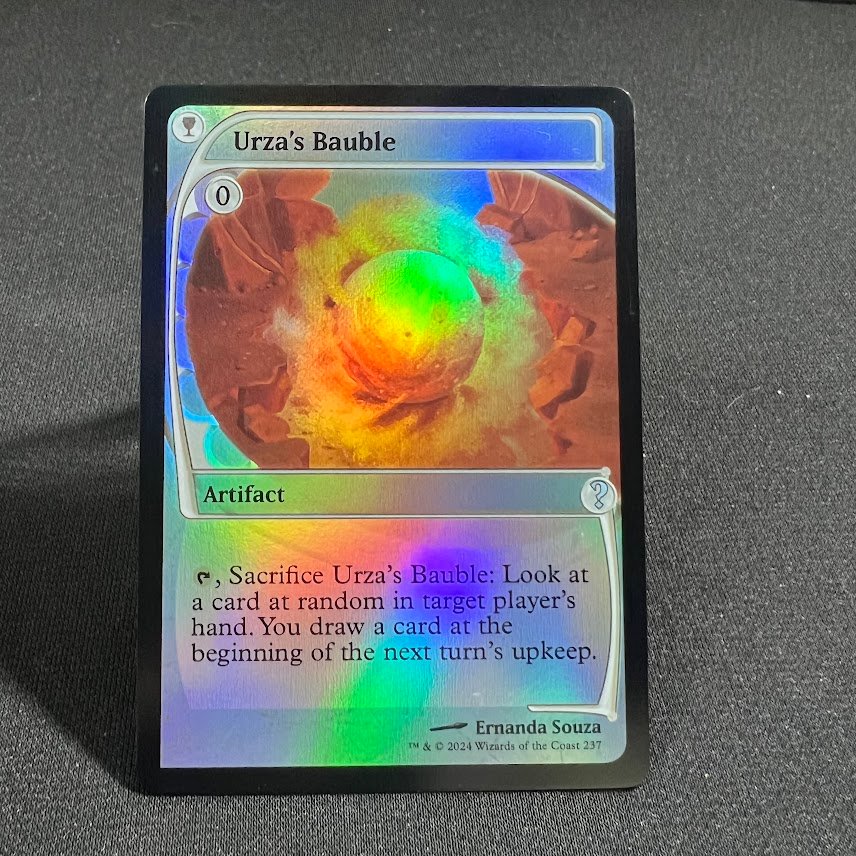 Urzas Bauble MB2 foil Urza's Bauble MB2 foil - Image 1