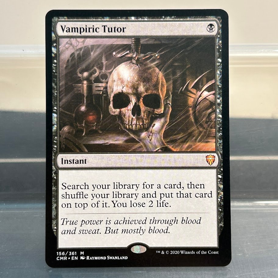 Vampiric Tutor CMR regular Vampiric Tutor CMR regular - Image 1