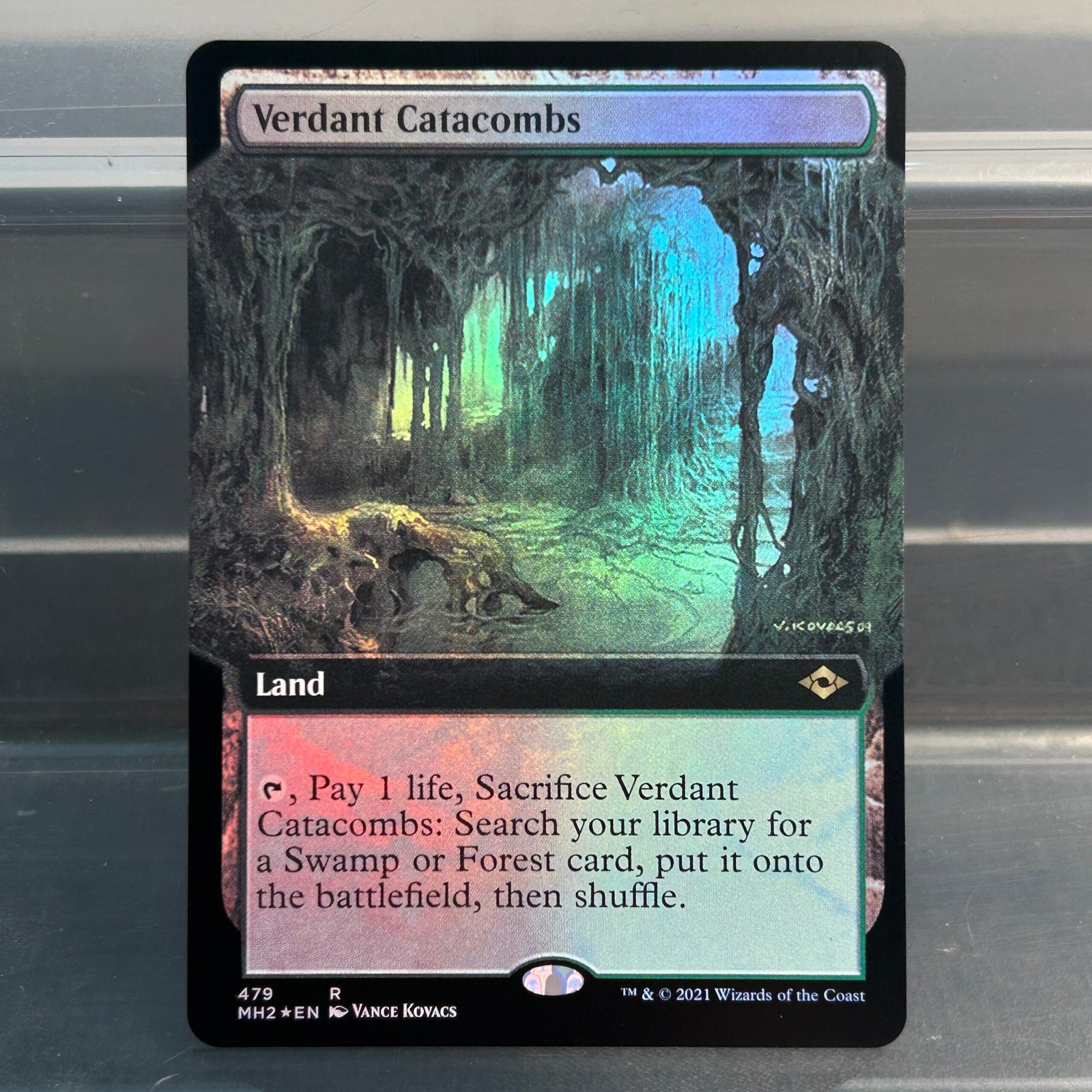 Verdant Catacombs MH2 Extend Art Foil Verdant Catacombs MH2 Extend Art Foil - Image 1
