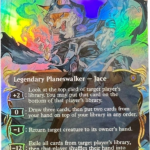 raised  Jace, the Mind Sculptor #93 (raised foil) [Bloomburrow Commander (BLC)]-EN foil