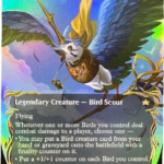 raised  Kastral, the Windcrested #350 (raised foil) [Bloomburrow (BLB)]-EN foil