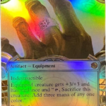 raised  Lotus Ring BIG #63 (raised foil) [BIG] EN foil