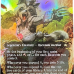 raised  Muerra, Trash Tactician #352 (raised foil) [Bloomburrow (BLB)]-EN foil