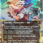 raised  Ral, Crackling Wit #353 (raised foil) [Bloomburrow (BLB)]-EN foil
