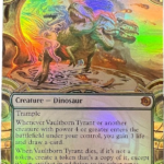 raised  Vaultborn Tyrant BIG #61 (raised foil) [BIG] EN foil