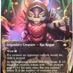 raised  Vren, the Relentless #354 (raised foil) [Bloomburrow (BLB)]-EN foil