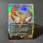 raised  Zinnia, Valley's Voice #104 (raised foil) [Bloomburrow Commander (BLC)]-EN foil